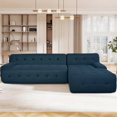 Streamdale Furniture Streamdale Modern L-shaped Modular Sofa - 2-piece Set