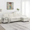 Streamdale Furniture Streamdale Modern L-shaped Sectional Sofa With Double Cushions For Comfort And Style