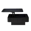 Streamdale Furniture Streamdale Modern Lift Top Coffee Table With Hidden Storage - Black