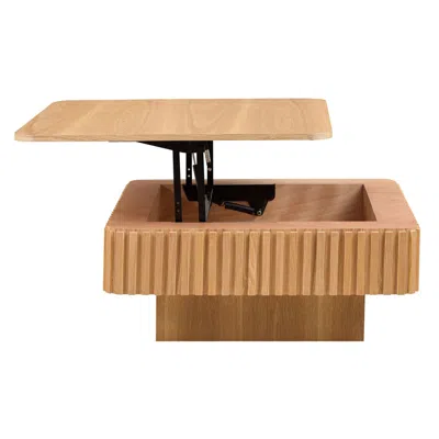 Streamdale Furniture Streamdale Modern Lift Top Coffee Table With Hidden Storage