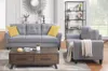 Streamdale Furniture Streamdale Modern Living Room Sofa Set Linen Upholstered Couch Furniture