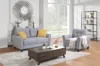 Streamdale Furniture Streamdale Modern Living Room Sofa Set Linen Upholstered Couch Furniture