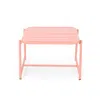 Streamdale Furniture Streamdale Modern Matte Metal Outdoor Side Table
