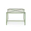 Streamdale Furniture Streamdale Modern Mesh Top Side Table For Outdoor Use