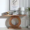 Streamdale Furniture Streamdale Modern Minimalist Wooden Console Table