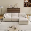 Streamdale Furniture Streamdale Modern Modular L-shaped Couch, 4 Pillows, Deep Seating