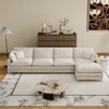 Streamdale Furniture Streamdale Modern Modular L-shaped Couch, 4 Pillows, Deep Seating