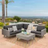 Streamdale Furniture Streamdale Modern Outdoor Sectional Sofa Set Comfort