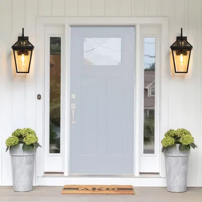 Streamdale Furniture Streamdale Modern Outdoor Waterproof Wall Lamp(2pack)