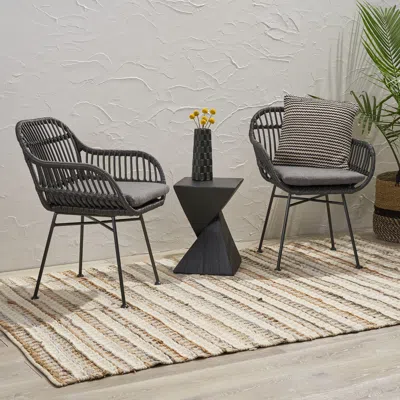 Streamdale Furniture Streamdale Modern Rattan Chairs For Outdoor Living With Comfortable Cushions