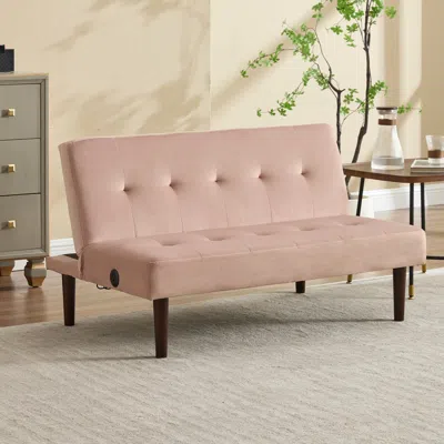 Streamdale Furniture Streamdale Modern Reclining Sofa With Charging Port - Comfortable & Stylish