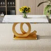 Streamdale Furniture Streamdale Modern Rectangular Dining Table, Seats 6-8