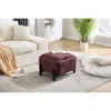 Streamdale Furniture Streamdale Modern Red Coffee Table