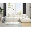 Streamdale Furniture Streamdale Modern Sectional Sofa With 2 Pillows And 1 Waist Pillow
