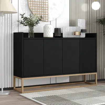 Streamdale Furniture Streamdale Modern Sideboard Elegant Buffet Cabinet With Large Storage Space