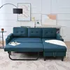 Streamdale Furniture Streamdale Modern Sofa With Storage And Adjustable Leg Rest