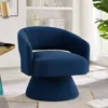 Streamdale Furniture Streamdale Modern Swivel Barrel Chair
