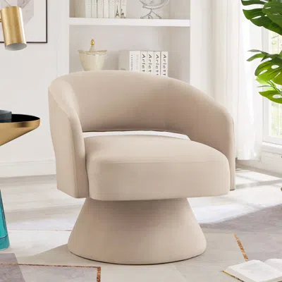 Streamdale Furniture Streamdale Modern Swivel Barrel Chair