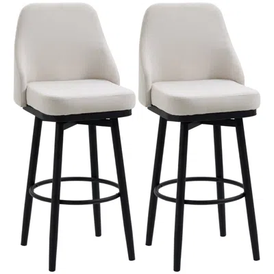 Streamdale Furniture Streamdale Modern Swivel Barstools (set Of 2)
