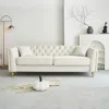 Streamdale Furniture Streamdale Modern Tufted Velvet Sofa - Stylish & Comfortable