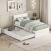 Streamdale Furniture Streamdale Modern Twin Bed Frame With Trundle