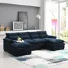 Streamdale Furniture Streamdale Modern U-shaped Sectional Sofa With Pillows & Chaise