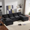 Streamdale Furniture Streamdale Modern U-shaped Sectional Sofa With Pillows & Chaise
