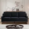 Streamdale Furniture Streamdale Modern Velvet 3-seat Sofa With Removable Cushions