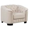 Streamdale Furniture Streamdale Modern Velvet Accent Sofa With Removable Cushions