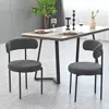 Streamdale Furniture Streamdale Modern Velvet Crescent Dining Chairs (set Of 2)