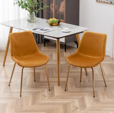 Streamdale Furniture Streamdale Modern Velvet Dining Chair
