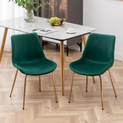 Streamdale Furniture Streamdale Modern Velvet Dining Chair