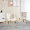 Streamdale Furniture Streamdale Modern Velvet Dining Chair Set (2)