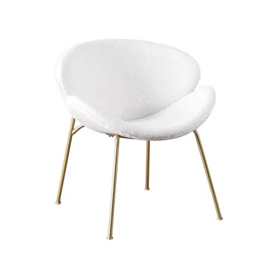 Streamdale Furniture Streamdale Modern Velvet Lounge Chair In 6 Colors