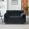 Streamdale Furniture Streamdale Modern Velvet Sleeper Sofa With Pillows & Pockets