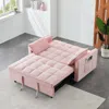 Streamdale Furniture Streamdale Modern Velvet Sleeper Sofa With Pillows & Pockets