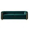Streamdale Furniture Streamdale Modern Velvet Sofa