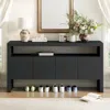 Streamdale Furniture Streamdale Modern Wood Sideboard
