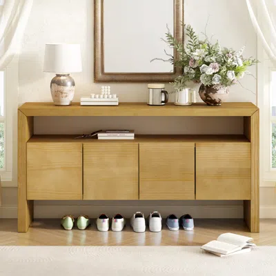 Streamdale Furniture Streamdale Modern Wood Sideboard