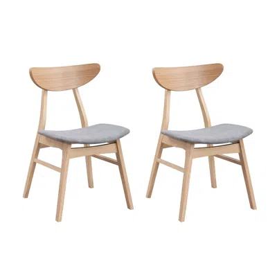 Streamdale Furniture Streamdale Modern Wooden Dining Chairs (set Of 2)