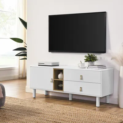 Streamdale Furniture Streamdale Modern Wooden Tv Cabinet With Storage