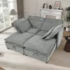 Streamdale Furniture Streamdale Modular 4-seater Sofa With Storage & Cushions