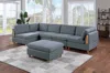 Streamdale Furniture Streamdale Modular 6 Piece Sectional Set With Ottoman