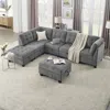 Streamdale Furniture Streamdale Modular L-shaped Sectional Sofa Set