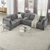 Streamdale Furniture Streamdale Modular L-shaped Sofa Set