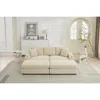 Streamdale Furniture Streamdale Modular Sectional Sofa Bed Set W/ Storage, Usb & Cup Holders
