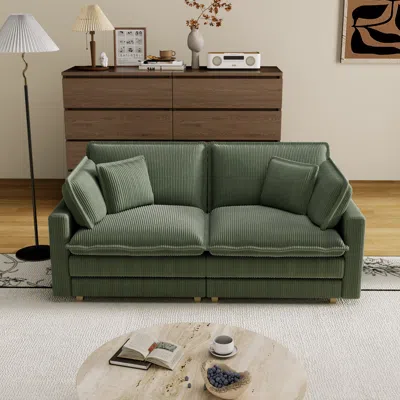 Streamdale Furniture Streamdale Modular Sectional Sofa, Deep Seat, 4 Pillows, Modern L-shape