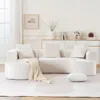 Streamdale Furniture Streamdale Modular Sectional Sofa L-shape Chaise Beige Corduroy