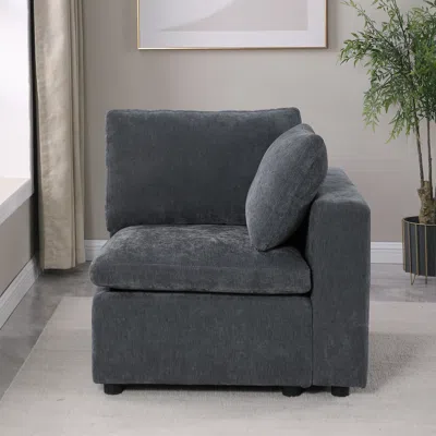 Streamdale Furniture Streamdale Modular Sectional Sofa Set In Gray