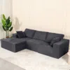 Streamdale Furniture Streamdale Modular Sectional Sofa With Pillow, Cloud Couch With Chaise, L-shape Sofa, Grey